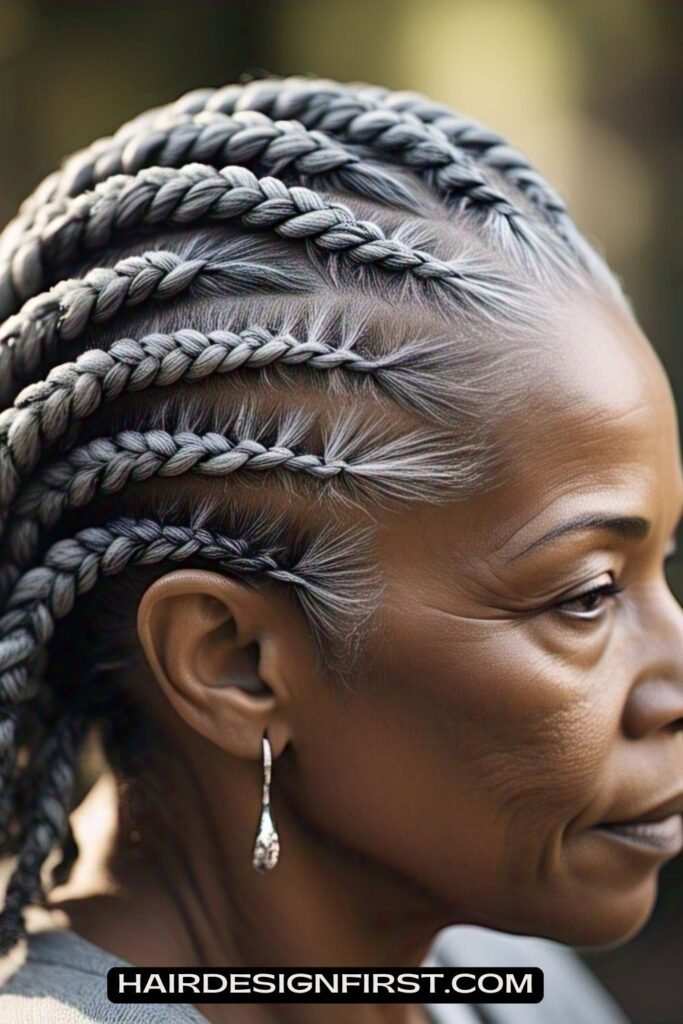 Cornrows with a Twist