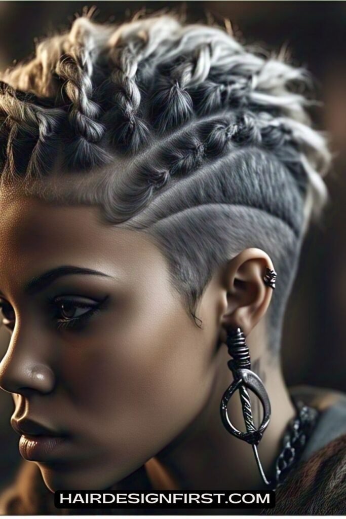 Twisted Faux Hawk