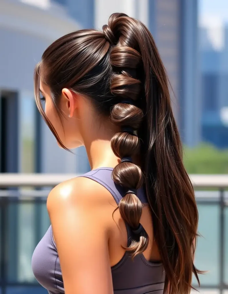 Bubble Ponytail