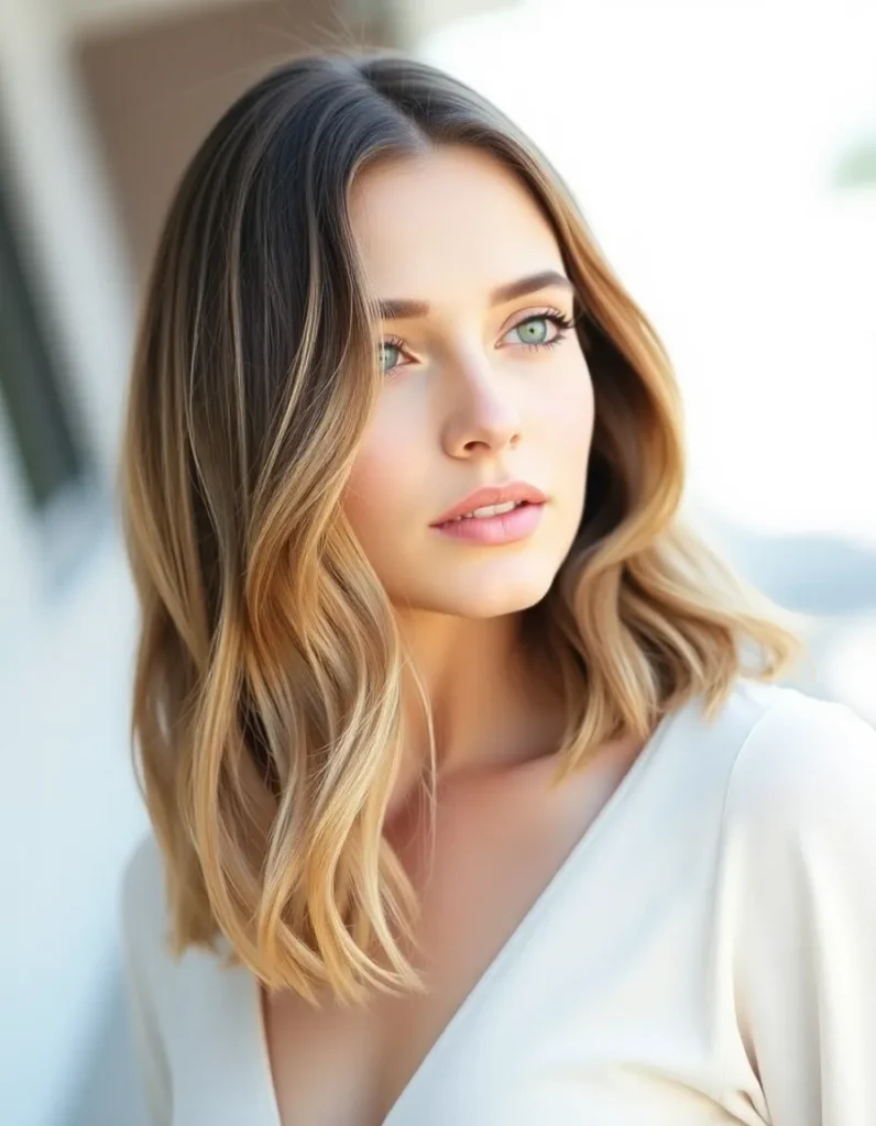 Choppy Lob (Long Bob)