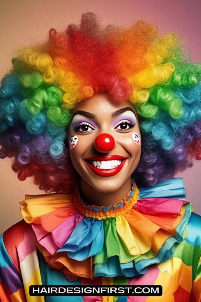 Classic Rainbow Afro