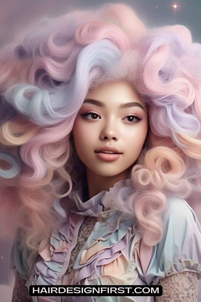 Cotton Candy Curls