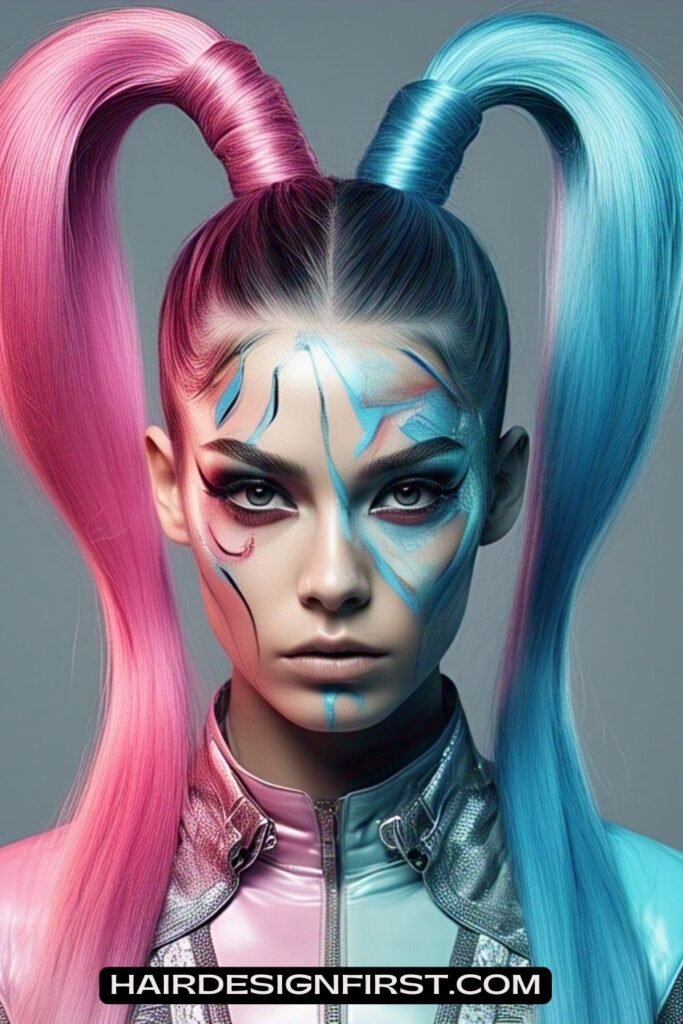 Gravity-Defying Ponytails