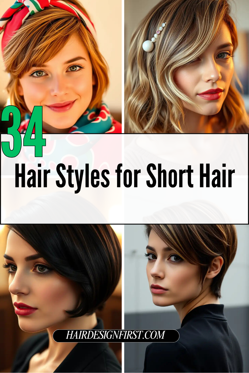 34 Hair Styles for Short Hair That Are Cute, Trendy, and Easy to Maintain