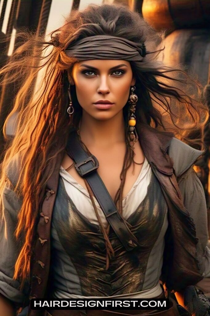 High Ponytail with Texture