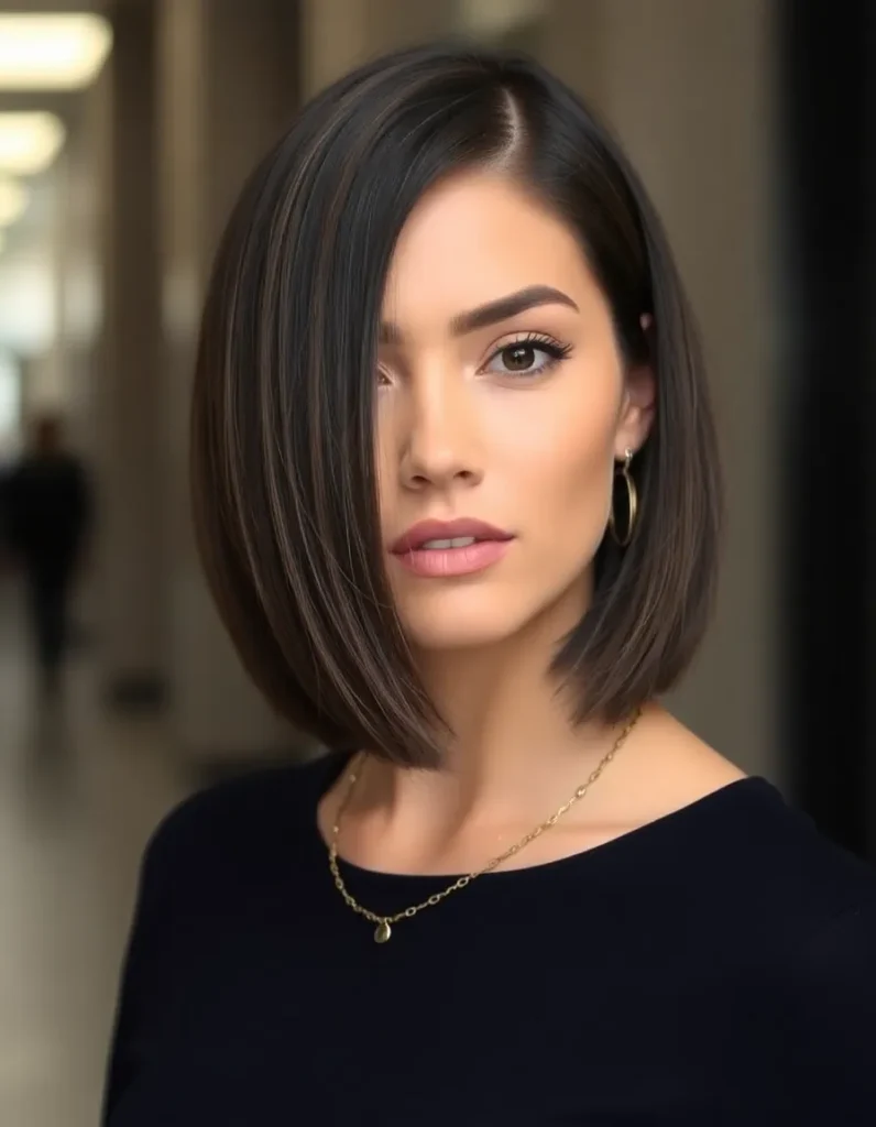 Jaw-Length Choppy Bob