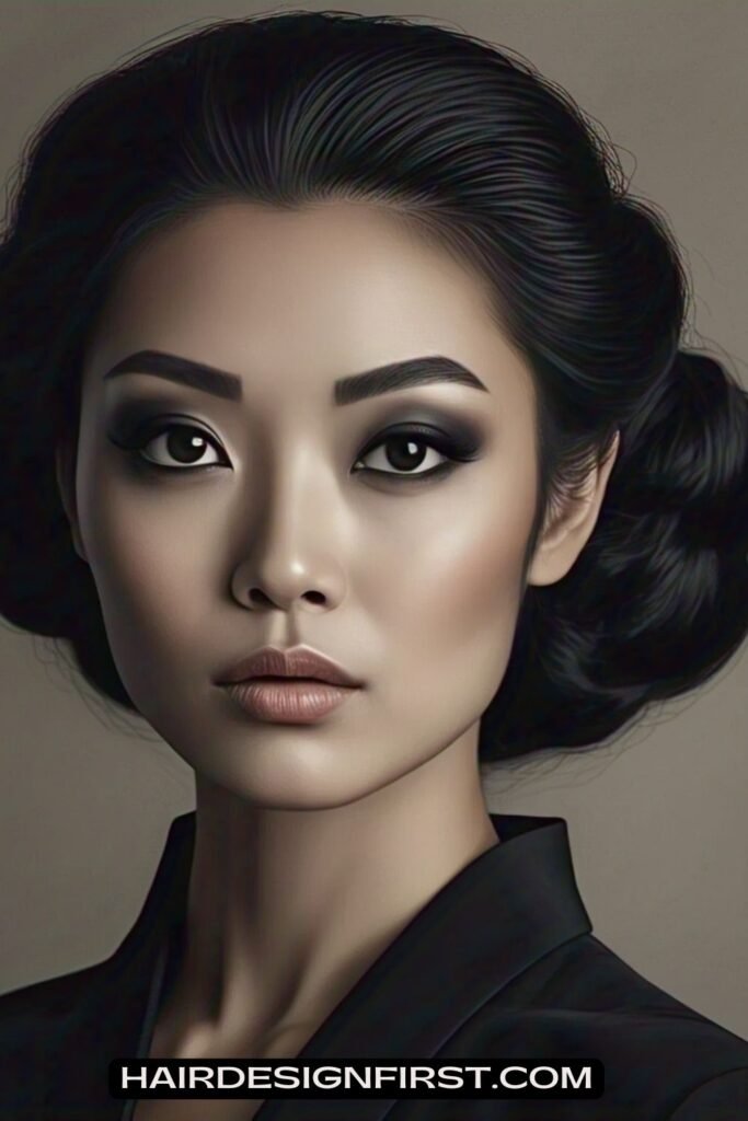 Low Gothic Chignon