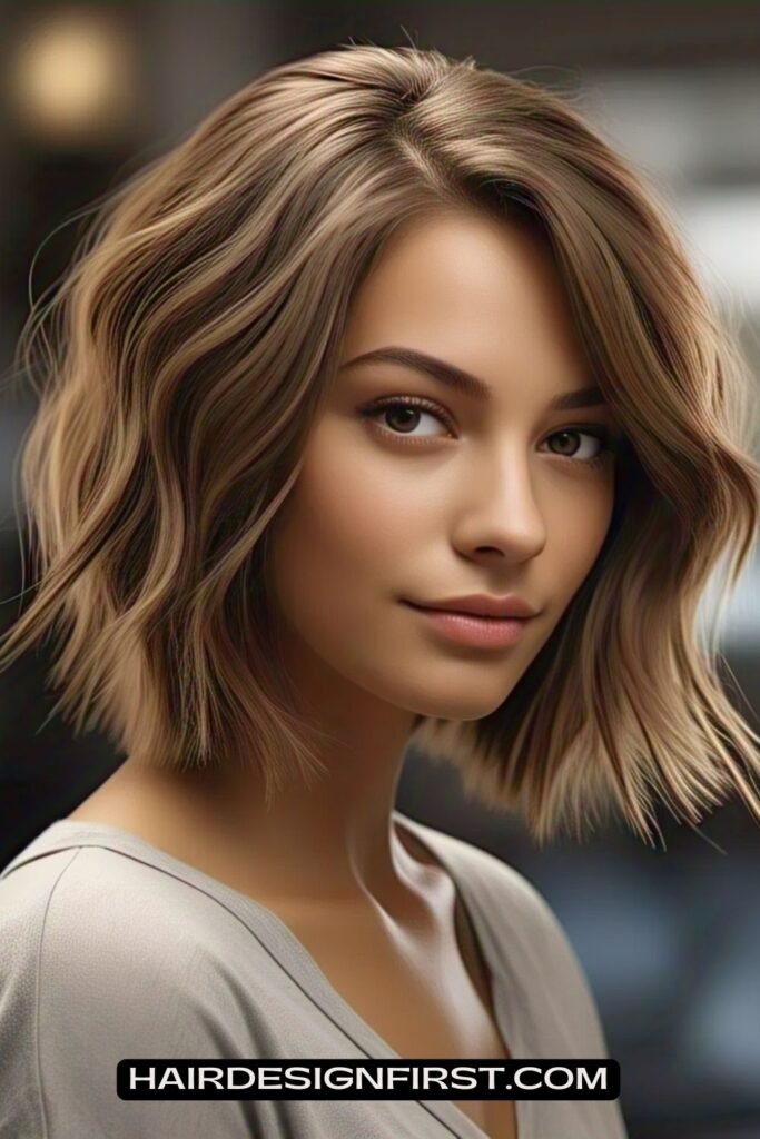 Low-Maintenance Short Stacked Bob