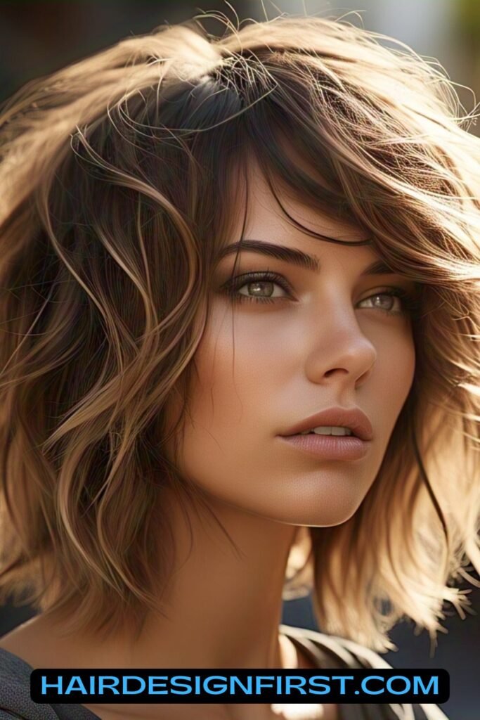 Messy Shag-Inspired Bob