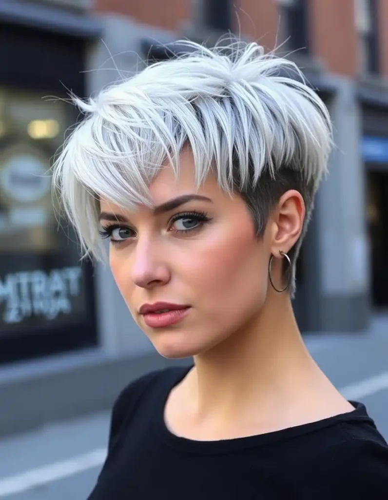 Pixie Bob with Choppy Layers