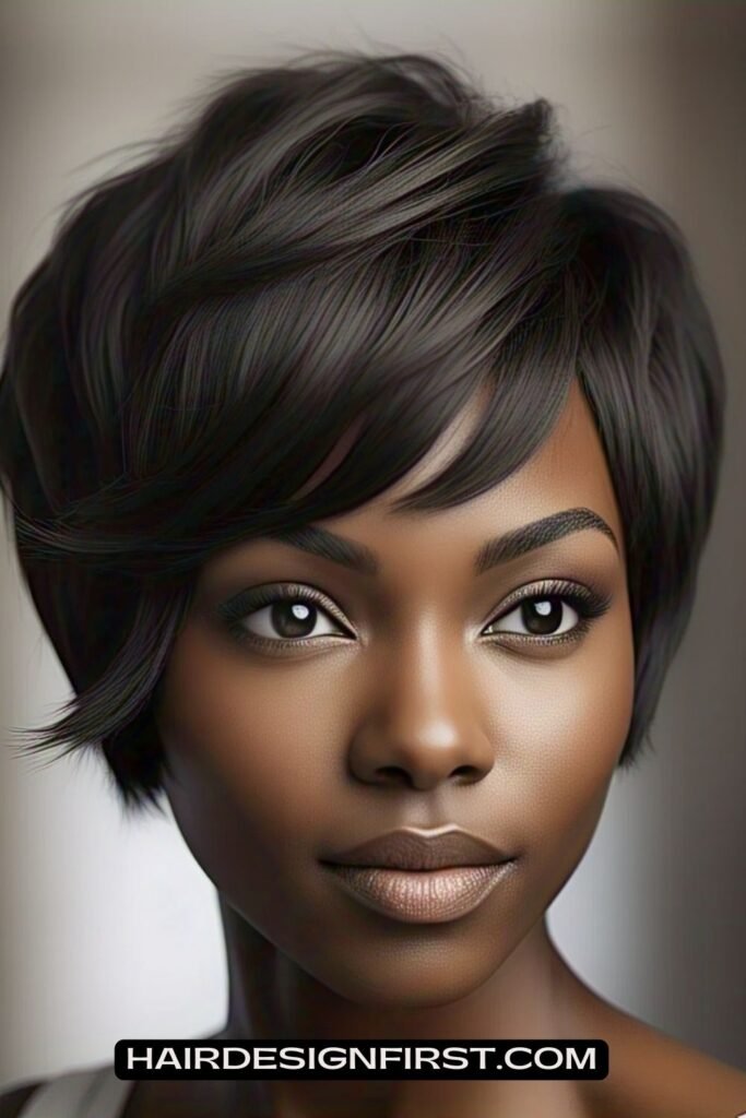 Pixie-Styled Stacked Bob