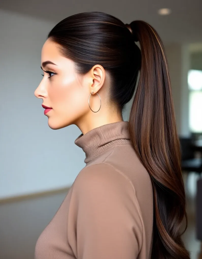 Ponytail with a Twist