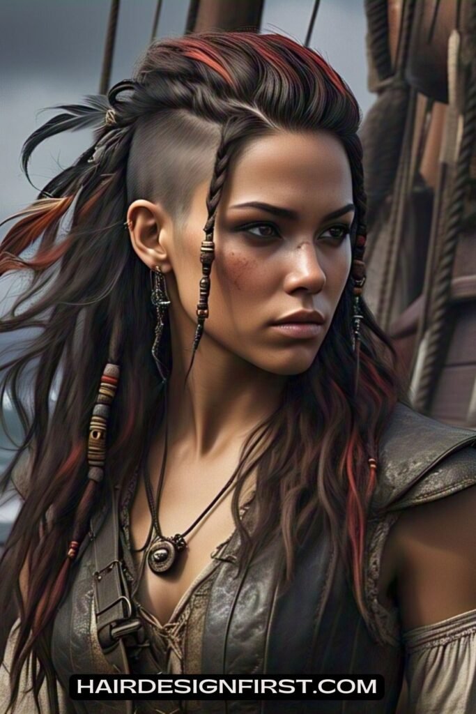 Shaved Sides with a Long Top