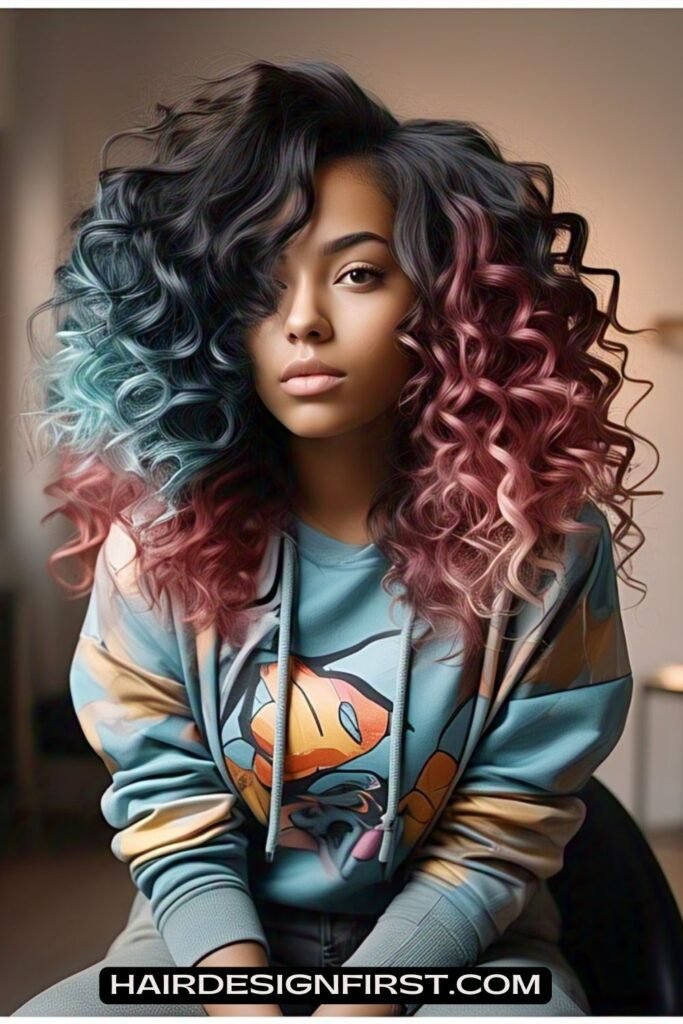 Two-Tone Curls