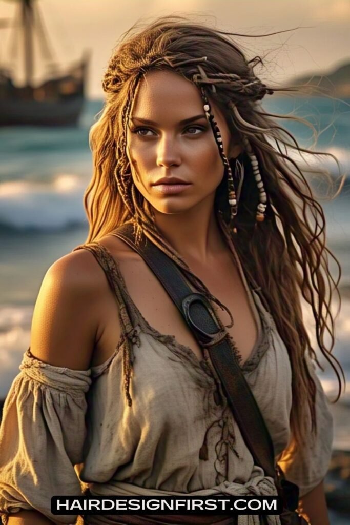 Windswept Beach Waves