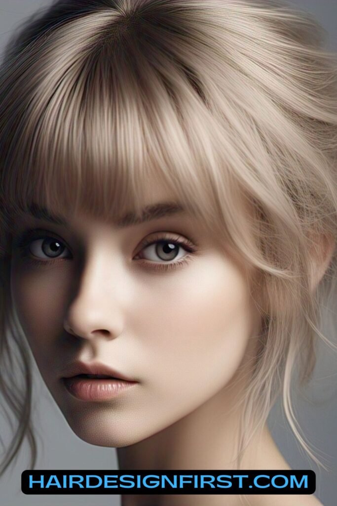 Wispy Bangs with Tapered Back