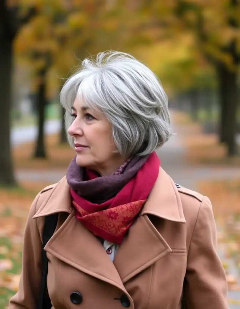 Short Bob with Stacked Layers