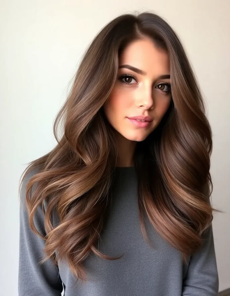 Shoulder-Length Layered Cut for Thick Hair