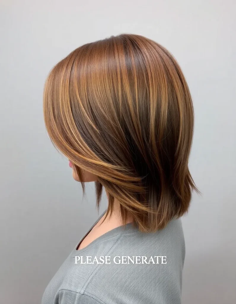 Shoulder-Length V-Cut Layers