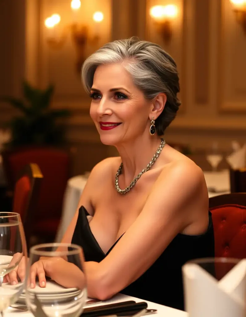 Slicked-Back Elegance