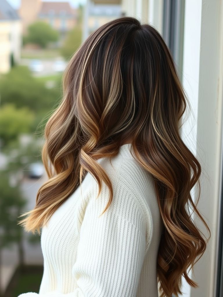 Sunlit Brown with Golden Ends