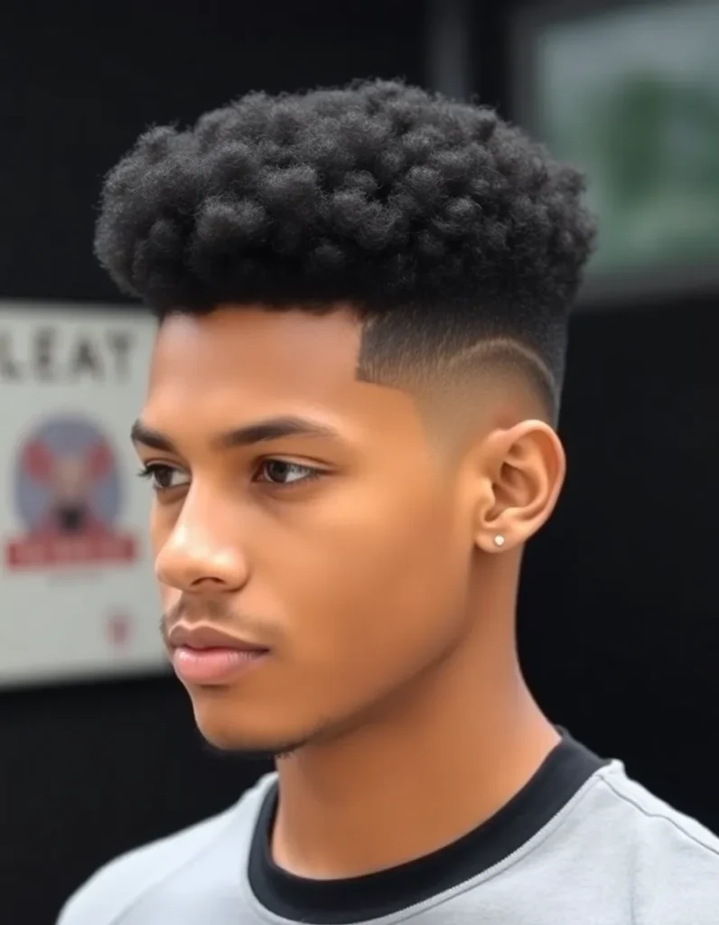 Tapered Afro