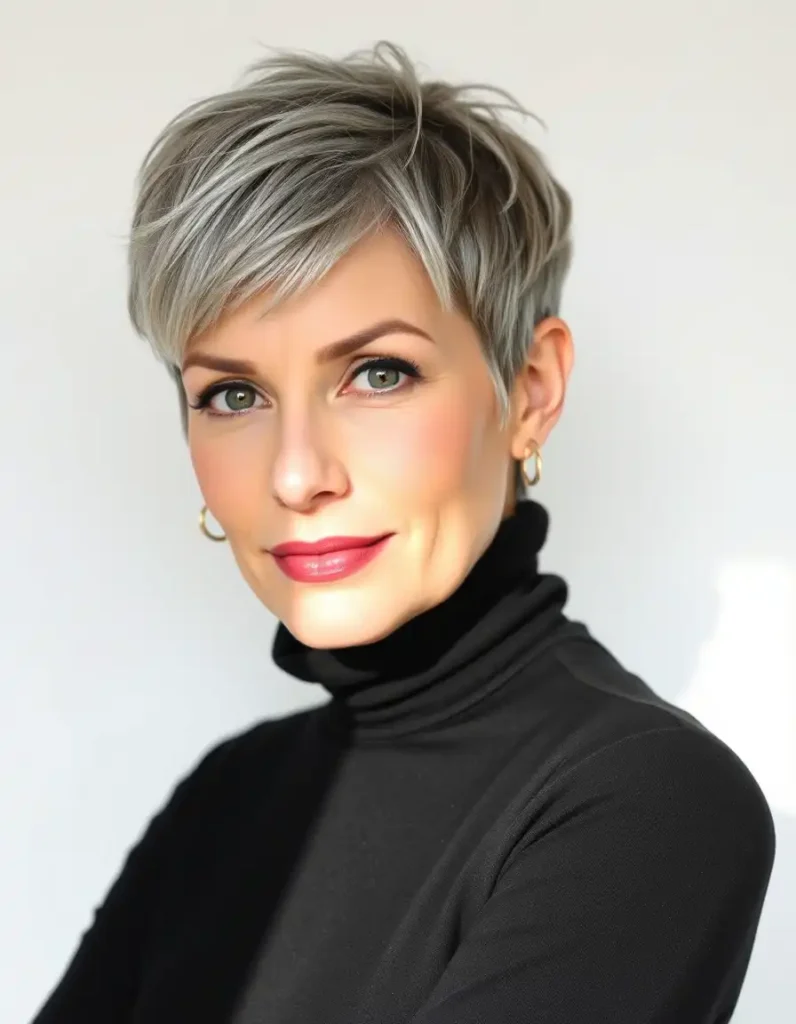 Textured Pixie Cut