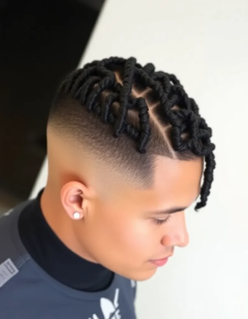 Tight Coils with Drop Fade